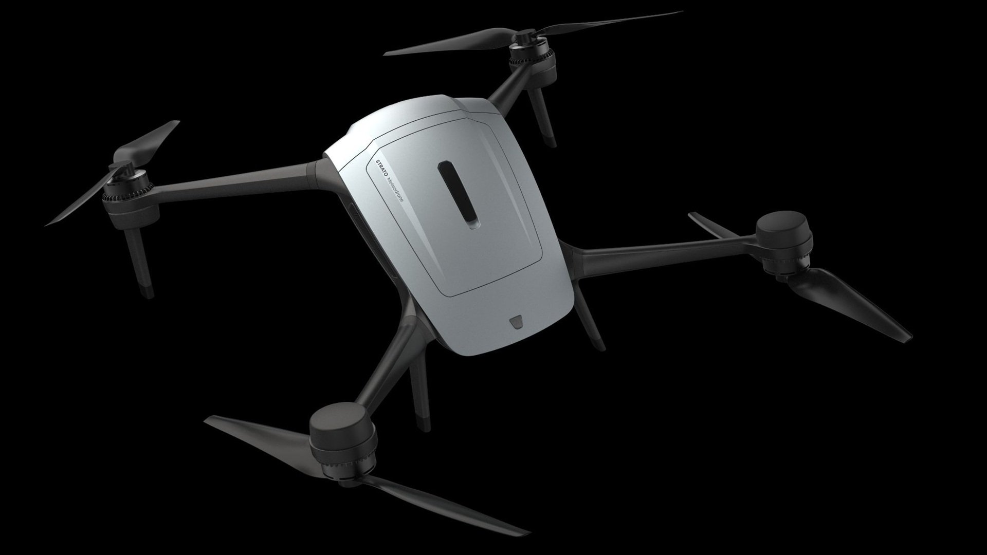 Der Multicopter Strato von Meteomatics, eine Wetterdrohne für Messungen bis in die Stratosphäre.